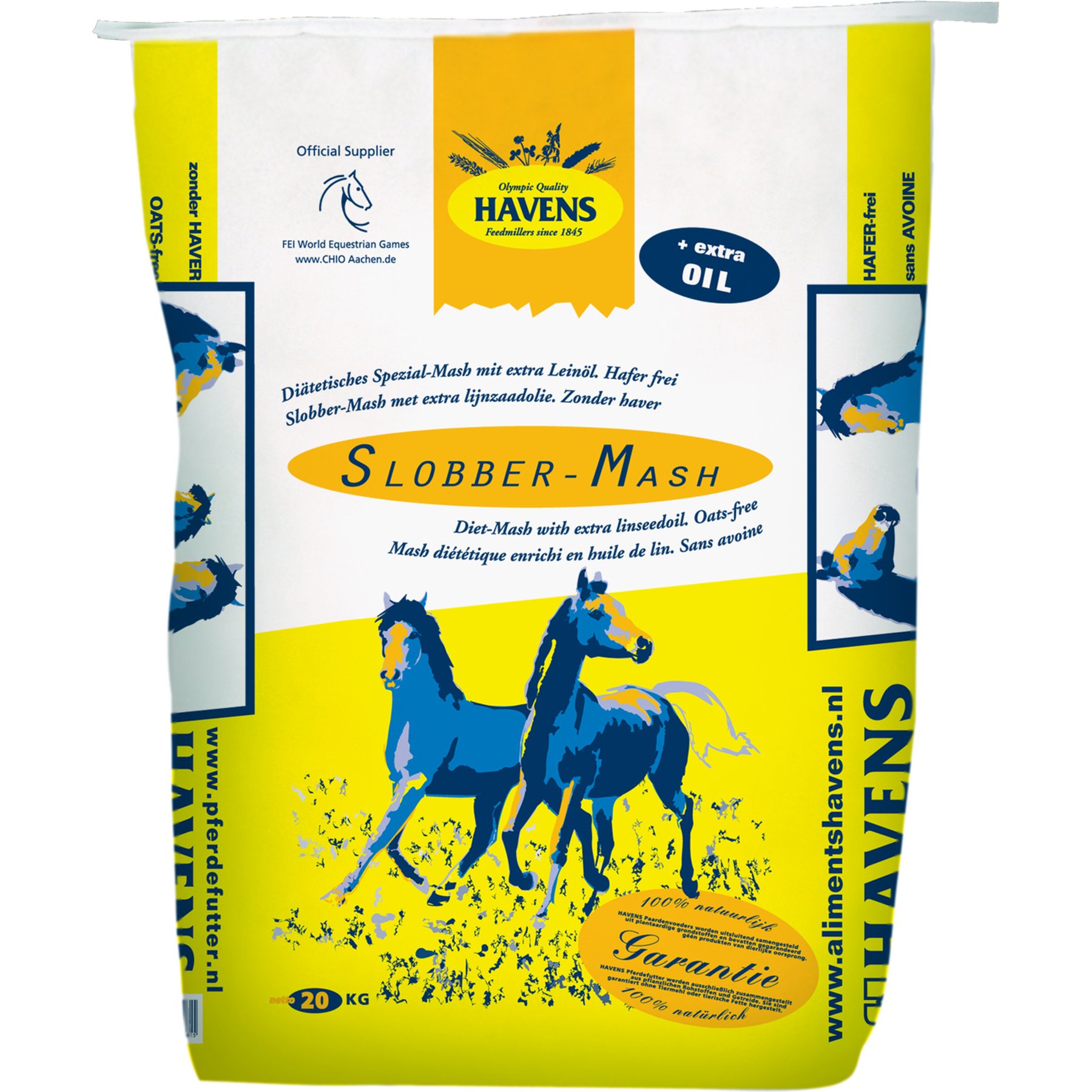 HAVENS Slobber Mash Horse Feed, 44-lb bag