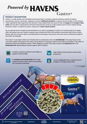 Show full view: HAVENS GASTRO+ Horse Feed, 44-lb bag slide 8 of 9