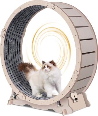 Show full view: Cesicia Cat Exercise Wheel, Natural Wood slide 6 of 8