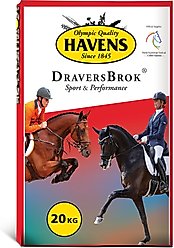 HAVENS DRAVERSBROK Horse Feed, 44-lb bag
