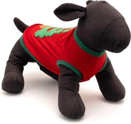 Show full view: The Worthy Dog Bone Tree Dog Shirt, Medium slide 2 of 3