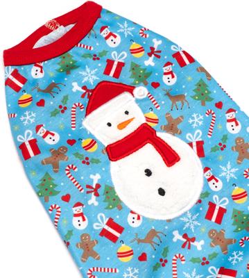 Show full view: The Worthy Dog Christmas Winter Wonderland Dog Shirt, Medium slide 2 of 3