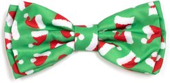 The Worthy Dog Christmas Santa Hats Dog Bow Tie, Small