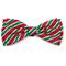 Show in main carousel: The Worthy Dog Christmas Holiday Stripe Dog Bow Tie, Large slide 1 of 1