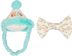 Pearhead Happy Purrday Cat Hat & Bowtie Set