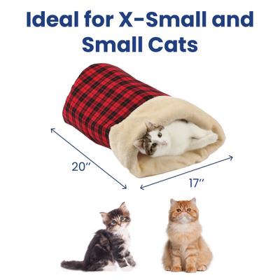 Show full view: PawsPik Self Warming Covered Dog & Cat Cave Bed, Small slide 8 of 11