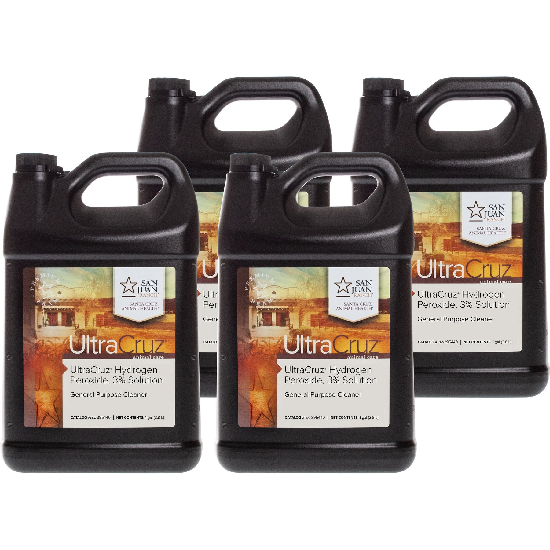 UltraCruz Hydrogen Peroxide, 1-gal, 4 count