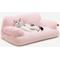 Show in main carousel: MewooFun Fluffy Durable Dog & Cat Sofa Bed with Removable Cover, 26-in, Pink slide 1 of 8