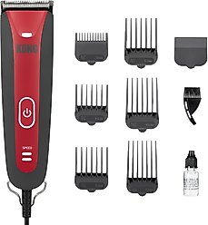KONG 2-Speed Stainless Steel Dog Grooming Clipper Kit