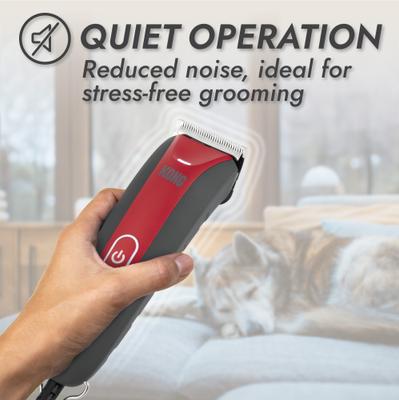 Show full view: KONG 2-Speed Stainless Steel Dog Grooming Clipper Kit slide 4 of 8