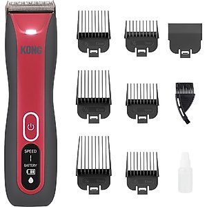 KONG 3-Speed Cordless-Corded Dog Grooming Clipper Kit