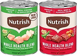 Rachael Ray Nutrish Real Chicken & Apple + Real Beef & Pumpkin Canned Dog Food