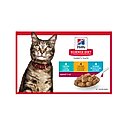 Hill's Science Diet Adult Tender Dinner Variety Pack Wet Cat Food, 5.5-oz can, case of 12