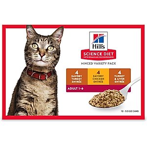 Hill's Science Diet Kitten Healthy Cuisine Tender Chicken & Rice Medley Canned Cat Food