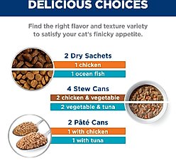 Hill's Prescription Diet k/d Kidney Care Starter Kit Variety Pack Cat Food, 5.25-oz bag slide 2 of 9