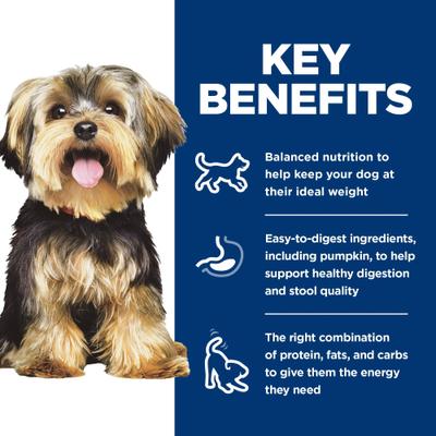 Show full view: Hill's Science Diet Adult Small Paws Chicken & Vegetables & Beef & Vegetables Variety Pack Wet Dog Food Trays, 3.5-oz, case of 12 slide 3 of 12