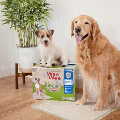 Show full view: Four Paws Eco Bamboo Dog Pee Pads, 22 x 23-in, 100 count slide 7 of 11