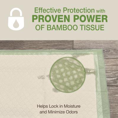 Show full view: Four Paws Eco Bamboo Dog Pee Pads, 22 x 23-in, 100 count slide 5 of 11