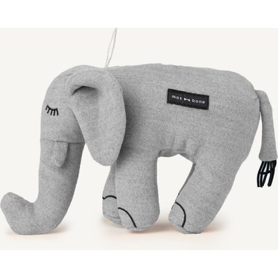 maxbone maxbone Elsie Elephant Squeaky Plush Dog Toy, Grey