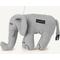 Show in main carousel: maxbone Elsie Elephant Squeaky Plush Dog Toy, Grey slide 1 of 2