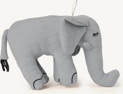 maxbone Elsie Elephant Squeaky Plush Dog Toy, Grey slide 2 of 2
