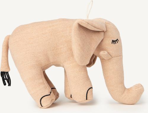 Show full view: maxbone Elsie Elephant Squeaky Plush Dog Toy, Rose slide 2 of 2