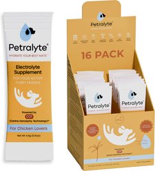Petralyte Chicken Flavored Electrolyte & Joint Supplement for Dogs, 16 count