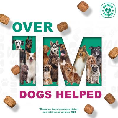 Show full view: Doggie Dailies Advanced Smoked Duck Flavored Soft Chew Hip & Joint Supplement for Senior Dogs, 120 count slide 10 of 11