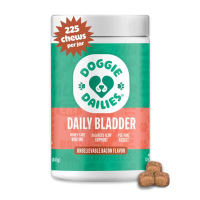 Show full view: Doggie Dailies Bacon Flavored Cranberry Urinary Support Dog Supplement, 225 count slide 1 of 11