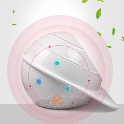 Show full view: Happy & Polly Space Capsule Semi-Enclosed Cat Litter Box with Scoop slide 7 of 9