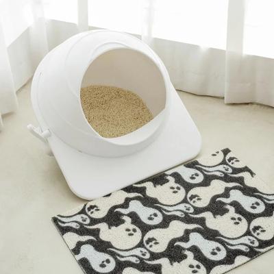 Show full view: Happy & Polly Space Capsule Semi-Enclosed Cat Litter Box with Scoop slide 6 of 9