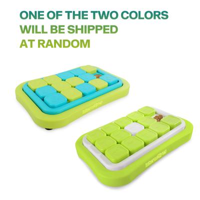 Show full view: allforpaws Interactives Dog Sokudo Starter Treat Dispensing Dog Puzzle Toy, Green slide 9 of 10