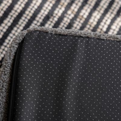 Show full view: Allisandro Orthopedic Memory Foam Dog Bed, Grey, Large slide 8 of 10