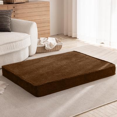 Show full view: Allisandro Orthopedic Memory Foam Dog Bed, Brown, Medium slide 4 of 10