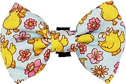 Sassy Woof Good Duck, Babe! Bowtie Cat Collar Accessory, Blue