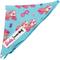 Show in main carousel: Sassy Woof BARBIE On a Roll Dog Bandana, Blue, Small slide 2 of 7