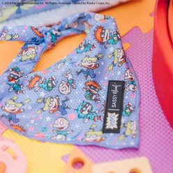 Sassy Woof Nickelodeon Rugrats Dog Bandana, Purple, Small slide 2 of 6