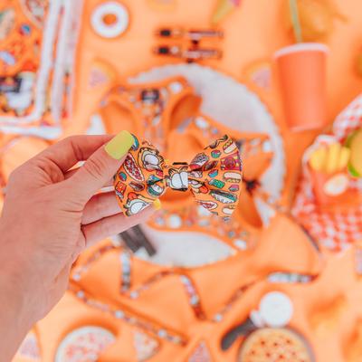 Show full view: Sassy Woof Garfield Bowtie Cat Collar Accessory, Orange slide 4 of 5