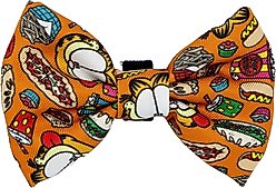 Sassy Woof Garfield Bowtie Cat Collar Accessory, Orange