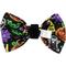 Show in main carousel: Sassy Woof Neon Frights Bowtie Cat Collar Accessory, Black slide 4 of 6