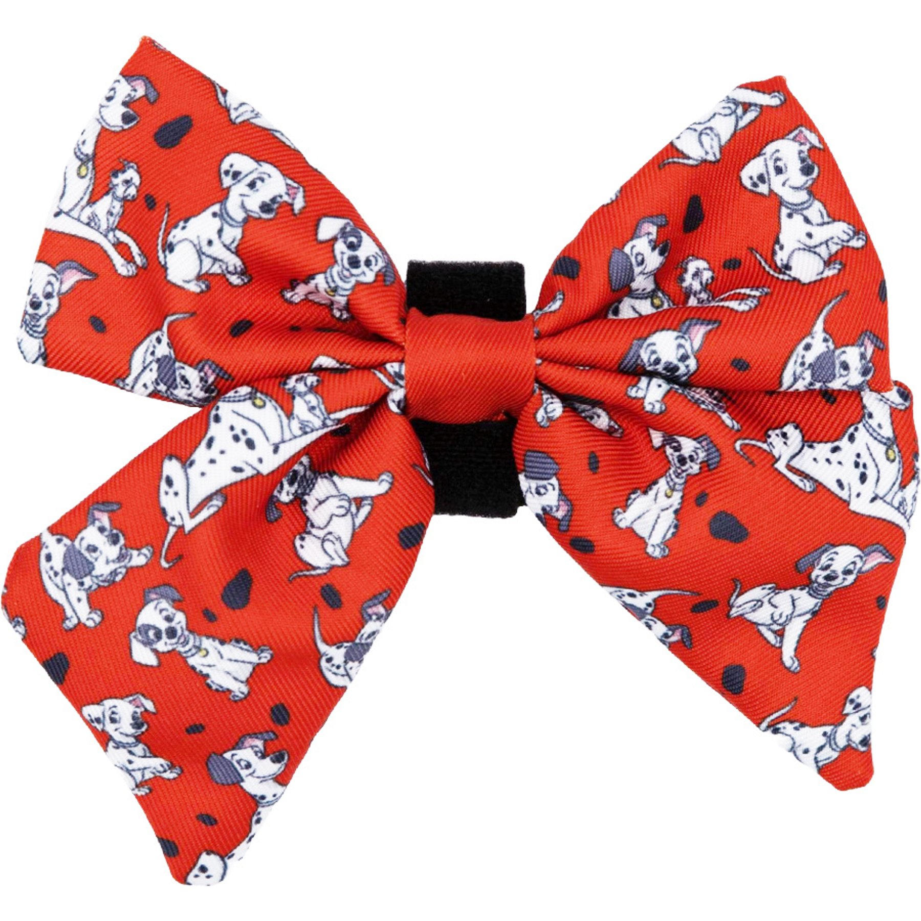 Sassy Woof Disney's 101 Dalmatians Sailor Bow Dog Collar Accessory, Red