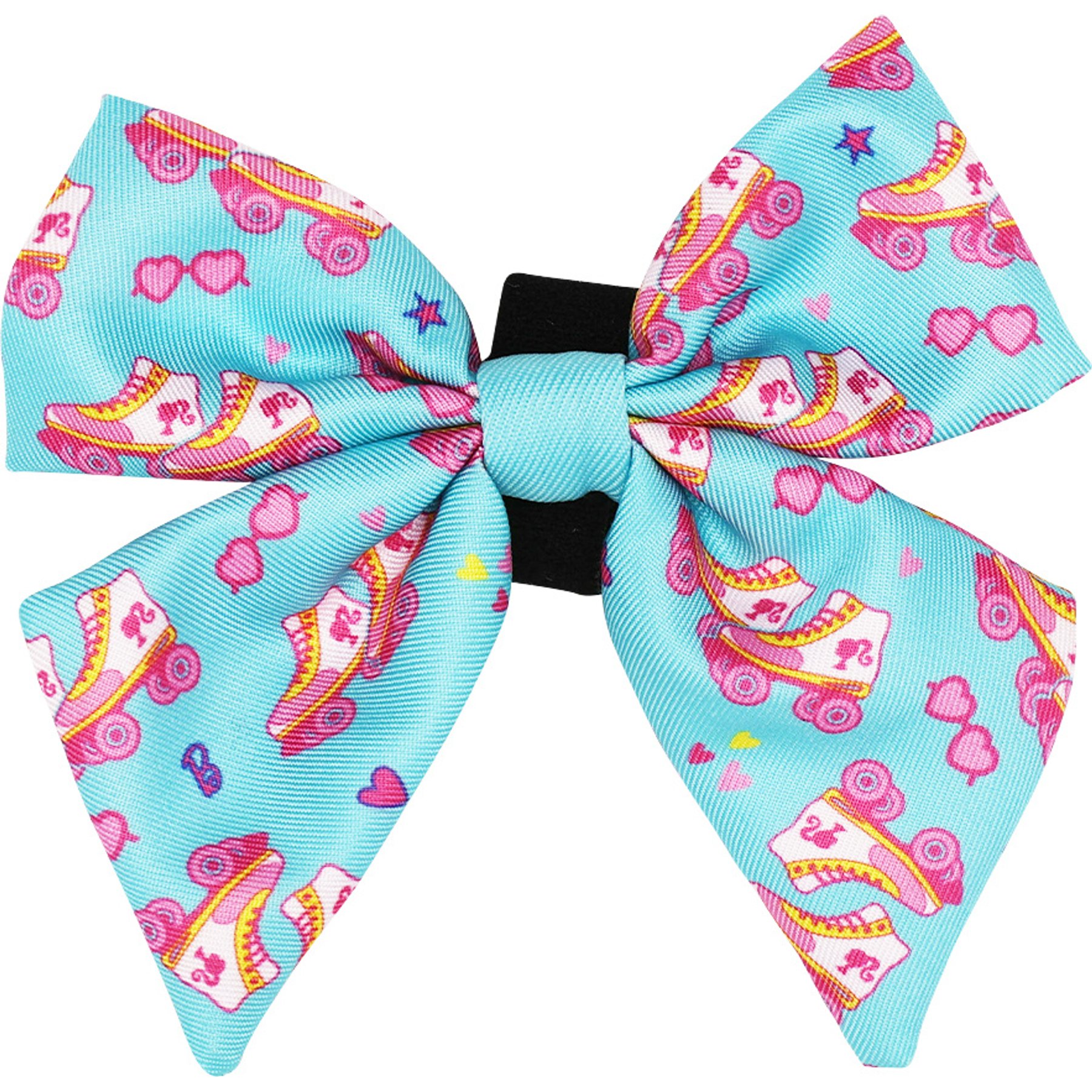 Sassy Woof BARBIE On a Roll Sailor Bow Dog Collar Accessory, Blue