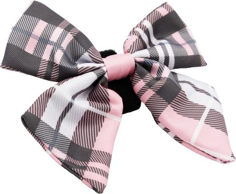 Show full view: Sassy Woof Pawberry Sailor Bow Dog Collar Accessory, Pink slide 2 of 6