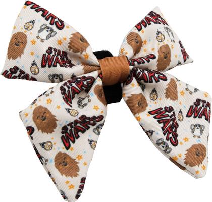 Show full view: Sassy Woof STAR WAR The Rebel Alliance Sailor Bow Dog Collar Accessory, Beige slide 2 of 5