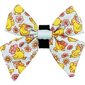 Sassy Woof Good Duck, Babe! Sailor Bow Dog Collar Accessory, Blue