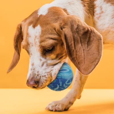 Show full view: Dogline Euro Ball Dog Toy, Blue, 2.36-in slide 6 of 9