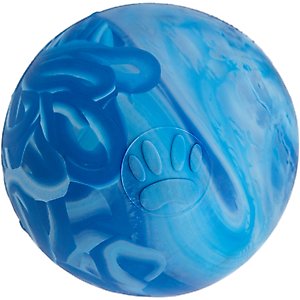 Dogline Euro Ball Dog Toy, Blue, 2-in