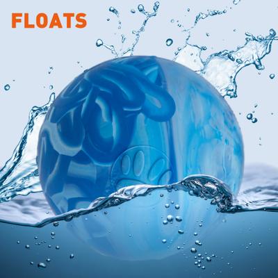 Show full view: Dogline Euro Ball Dog Toy, Blue, 2.36-in slide 3 of 9