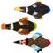 Show in main carousel: Dogline Crinkle Bird Sunny Dog Toy, 14-in, Brown/Orange slide 2 of 2