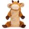 Show in main carousel: Dogline Cow with Water Bottle Dog Toy, 10-in, Brown slide 1 of 3